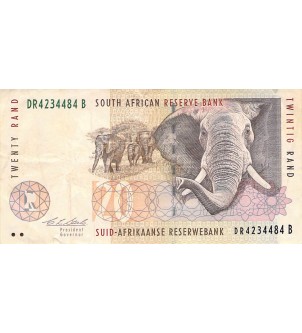 AFRIQUE DU SUD - 20 RAND 1993 - TB+
