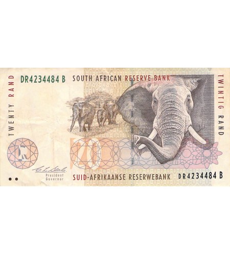 AFRIQUE DU SUD - 20 RAND 1993 - TB+