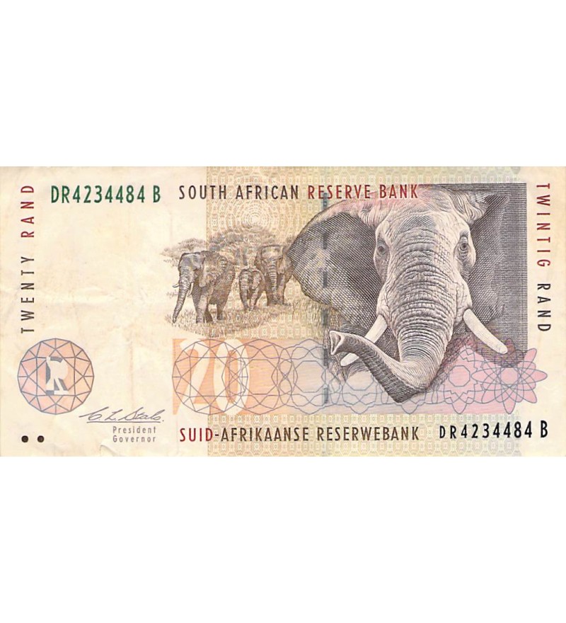 AFRIQUE DU SUD - 20 RAND 1993 - TB+