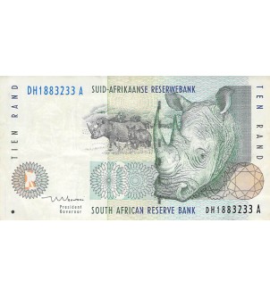 AFRIQUE DU SUD - 10 RAND 1999 - TB+