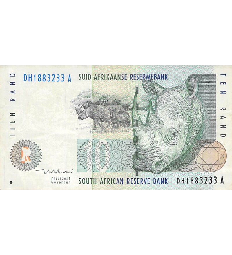 AFRIQUE DU SUD - 10 RAND 1999 - TB+
