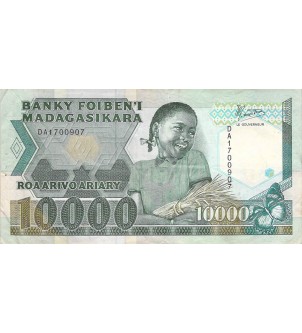 MADAGASCAR - 10000 ARIARY 1983 / 1987 - TB+ 2