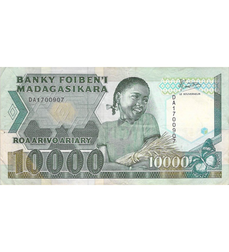MADAGASCAR - 10000 ARIARY 1983 / 1987 - TB+