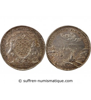 PICARDIE, CHAMBRE DE COMMERCE – JETON ARGENT 1761