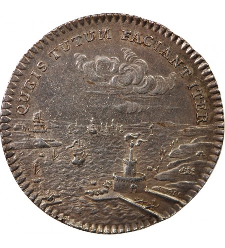 PICARDIE, CHAMBRE DE COMMERCE – JETON ARGENT 1761