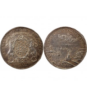 PICARDIE, CHAMBRE DE COMMERCE – JETON ARGENT 1761 2
