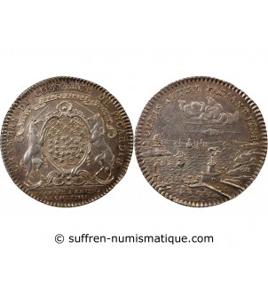 PICARDIE, CHAMBRE DE COMMERCE – JETON ARGENT 1761