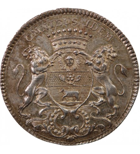 MAIRE DE DIJON, NICOLAS-CLAUDE ROUSSELOT - JETON ARGENT 1763