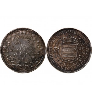 GRAND PREVÔT DE FRANCE, JEAN DU BOUCHET – JETON CUIVRE ARGENTÉ 2