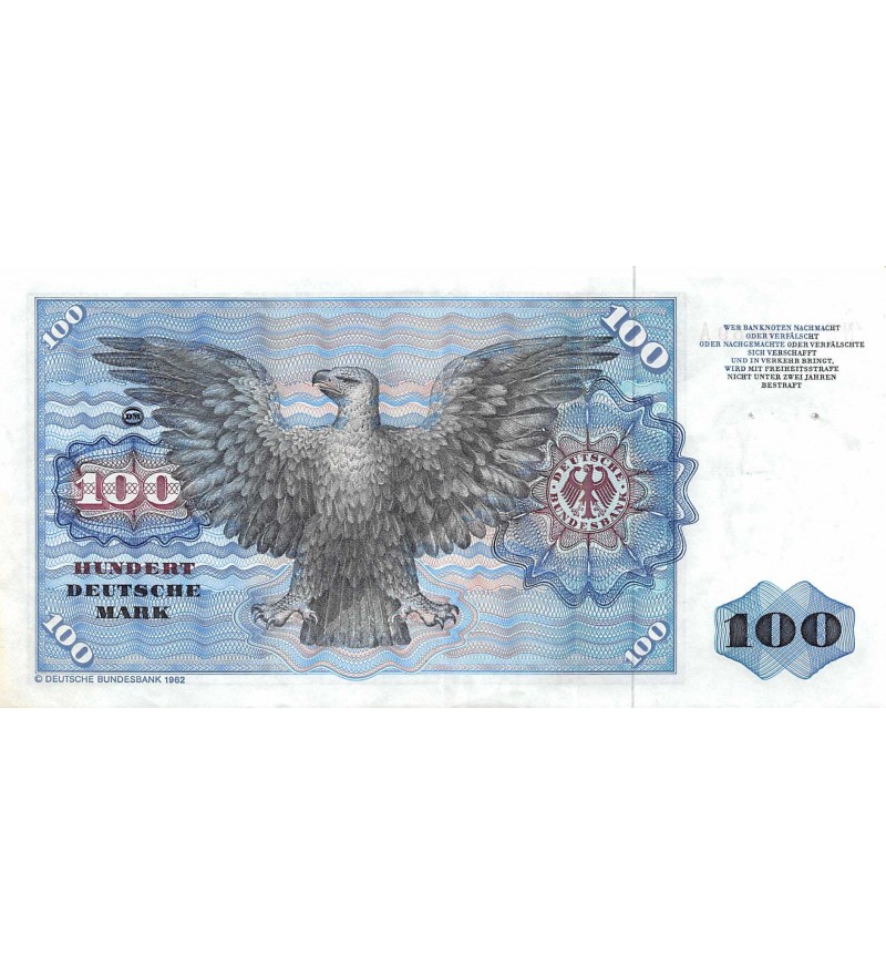 ALLEMAGNE - 100 MARK Master Sebastian Mûnster 19801980