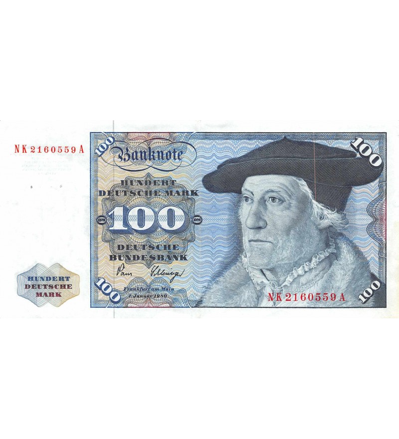 ALLEMAGNE - 100 MARK Master Sebastian Mûnster 19801980