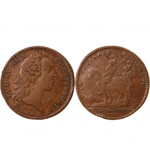 ORDINAIRE DES GUERRES, LOUIS XV – JETON CUIVRE 1753