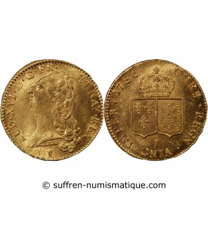 LOUIS XVI - DOUBLE LOUIS D'OR 1786 I LIMOGES