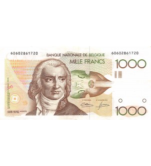 BELGIQUE - 1000 FRANCS André Gretry 1980 / 1996 2