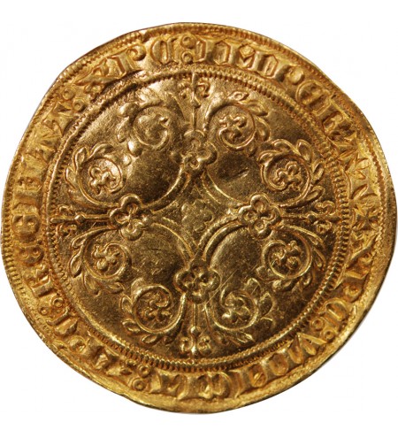 DUCHÉ DE BRABANT, JEANNE & WENCESLAS - PIETER D'OR 1380 / 1381