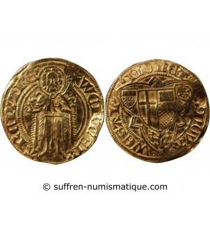 ARCHEVÊCHÉ DE TREVES, WERNER DE FALKENSTEIN - FLORIN D'OR 1388 / 1418