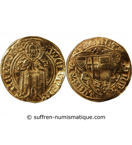 ARCHEVÊCHÉ DE TREVES, WERNER DE FALKENSTEIN - FLORIN D'OR 1388 / 1418
