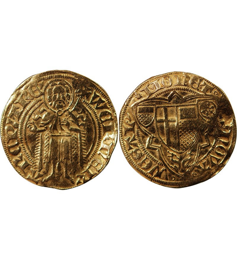 ARCHEVÊCHÉ DE TREVES, WERNER DE FALKENSTEIN - FLORIN D'OR 1388 / 1418