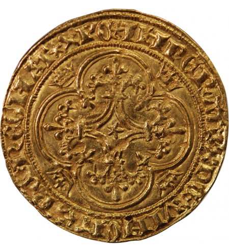 CHARLES VI LE FOU - ECU D'OR A LA COURONNE 1388