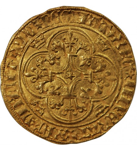 CHARLES VI LE FOU - ECU D'OR A LA COURONNE 1388