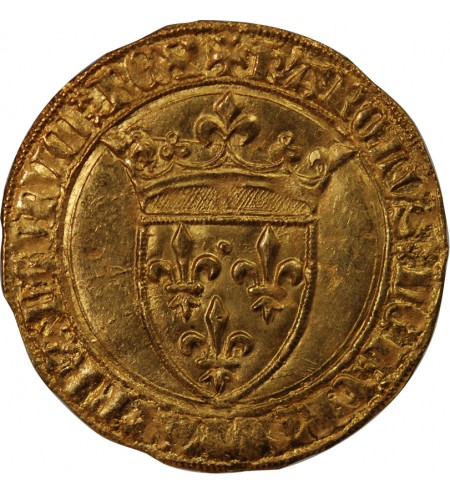 CHARLES VI LE FOU - ECU D'OR A LA COURONNE 1388