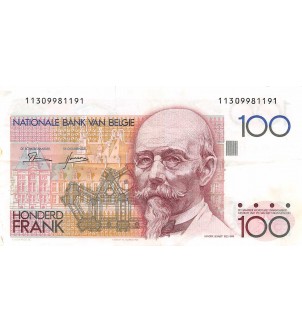BELGIQUE - 100 FRANCS Hendrick Beyaert 1982 / 1994