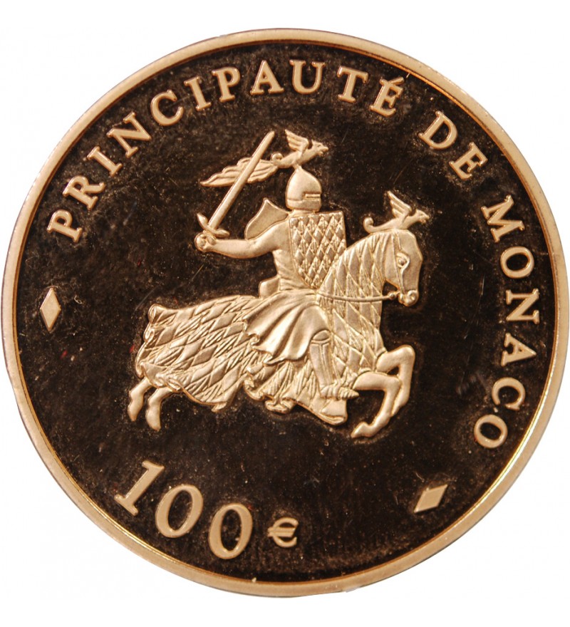 MONACO, RAINIER III - 100 EUROS OR 2003