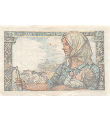 FRANCE, MINEUR - 10 FRANCS 19/04/1945 - SERIE A.97 - TTB+