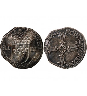 HENRI IV - 1/4 ECU ARGENT ? RENNES 2