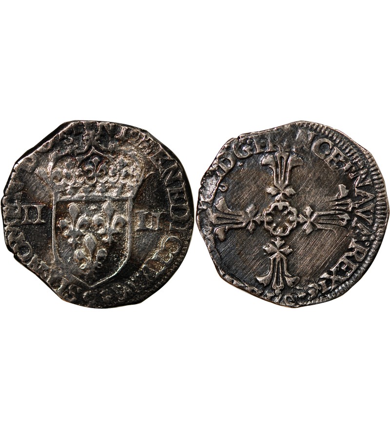 HENRI IV - 1/4 ECU ARGENT ? RENNES