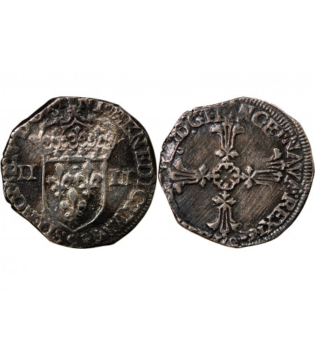 HENRI IV - 1/4 ECU ARGENT ? RENNES