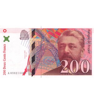 FRANCE, GUSTAVE EIFFEL - 200 FRANCS 1997 - SÉRIES VARIÉES - SPL 2