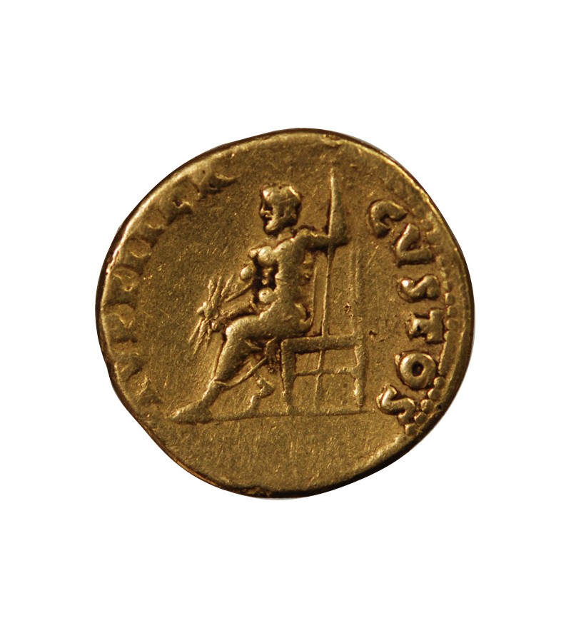 NERON - AUREUS OR 65-66 ROME