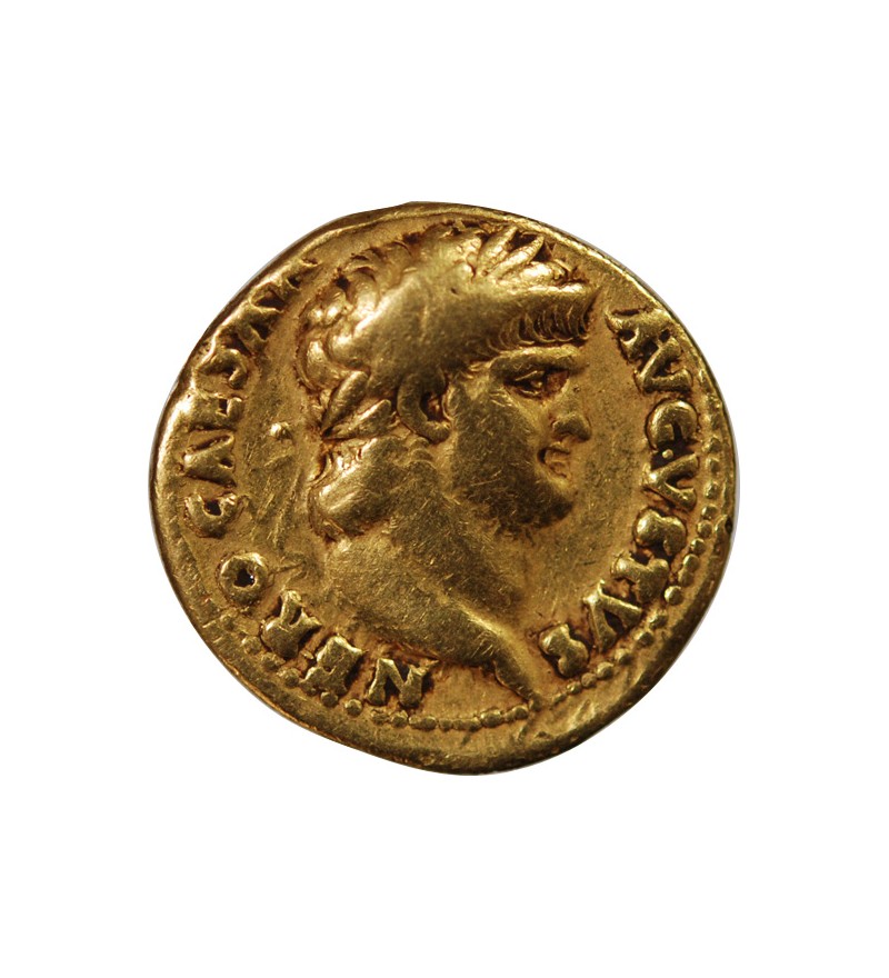 NERON - AUREUS OR 65-66 ROME