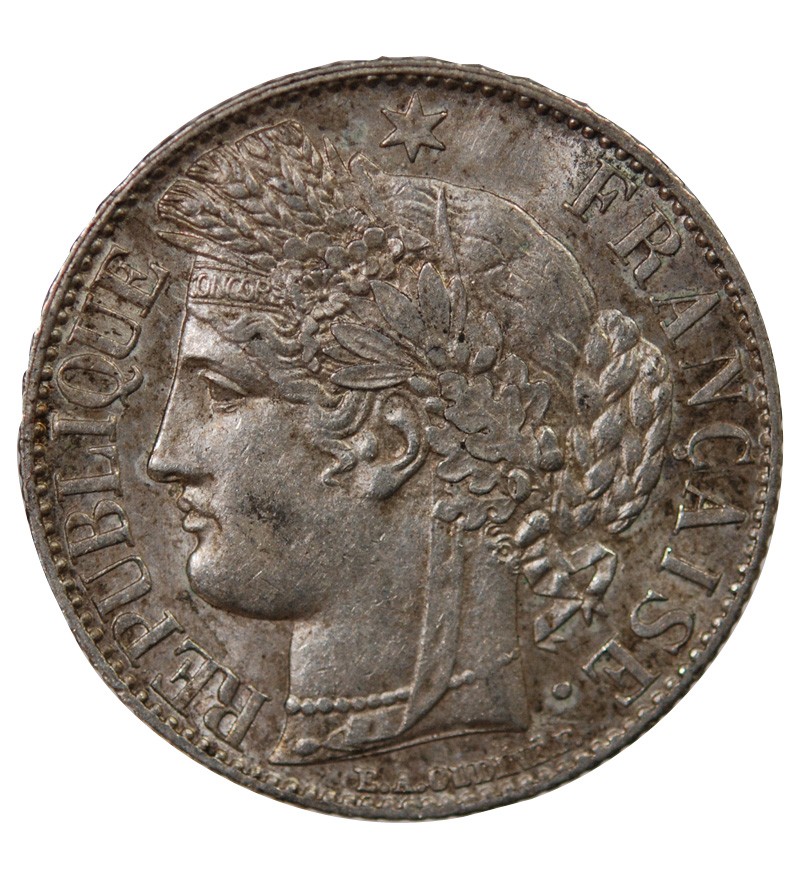 CERES ﻿- 1 FRANC ARGENT 1887 A PARIS