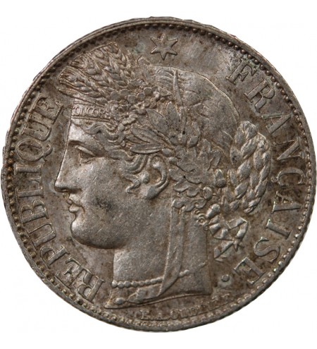 CERES ﻿- 1 FRANC ARGENT 1887 A PARIS