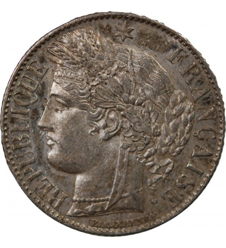 CERES ﻿- 1 FRANC ARGENT 1887 A PARIS