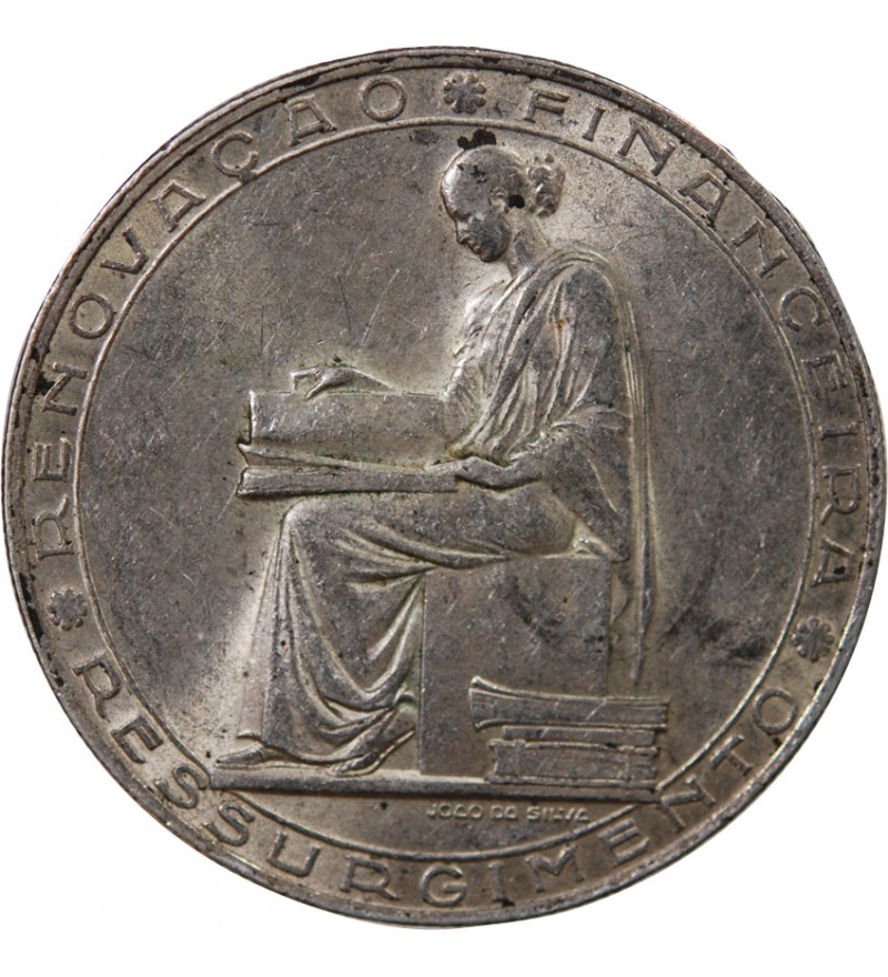 PORTUGAL - 20 ESCUDOS ARGENT 1953 - RÉFORME FINANCIÈRE