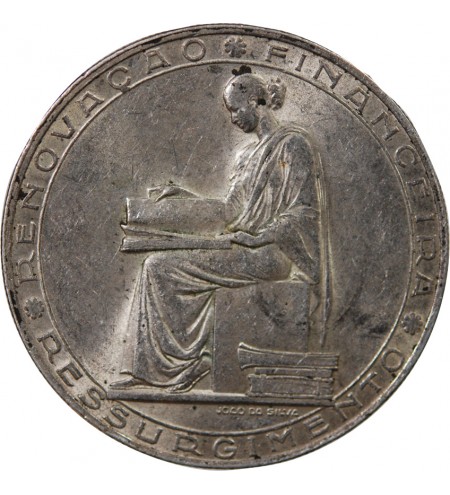 PORTUGAL - 20 ESCUDOS ARGENT 1953 - RÉFORME FINANCIÈRE