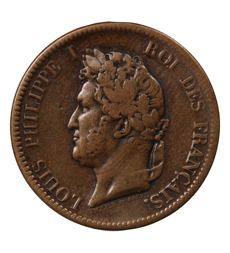 COLONIES FRANCAISES, LOUIS-PHILIPPE - 5 CENTIMES 1839 A PARIS