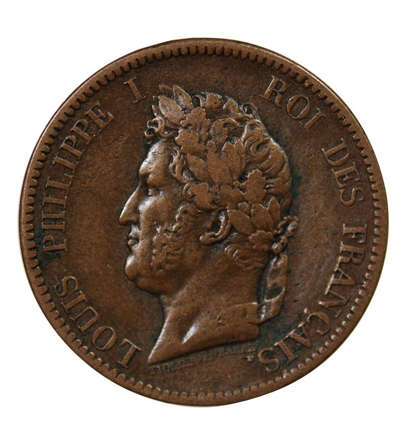 COLONIES FRANCAISES, LOUIS-PHILIPPE - 5 CENTIMES 1839 A PARIS