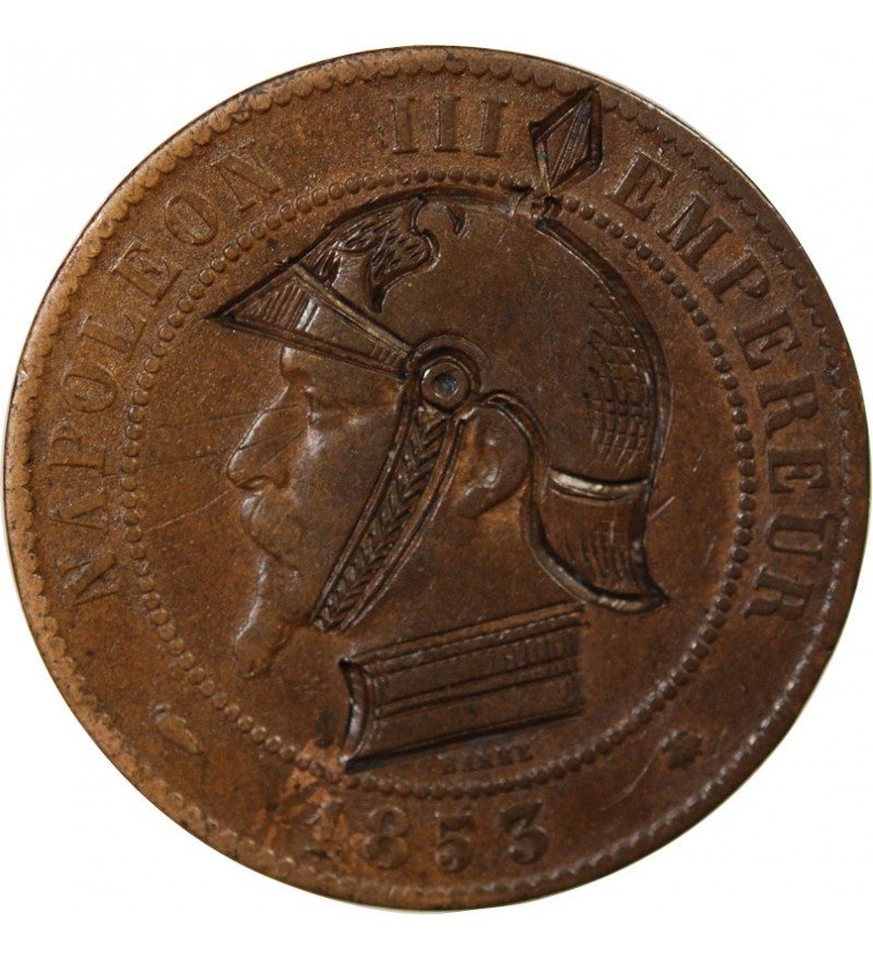 NAPOLEON III, SEDAN - MODULE SATIRIQUE DE 10 CENTIMES