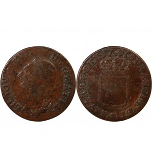 LOUIS XVI - SOL A L'ECU 1791 B ROUEN 2