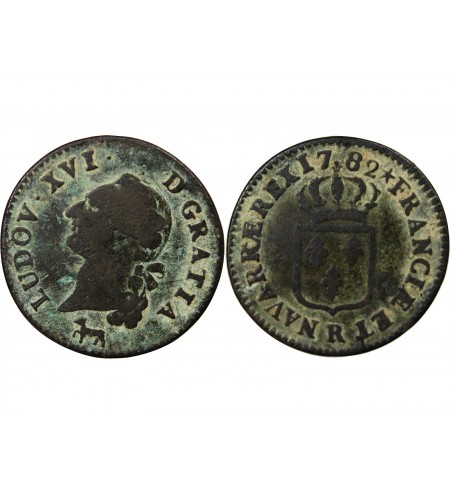 LOUIS XVI - SOL A L'ECU 1791 R ORLEANS