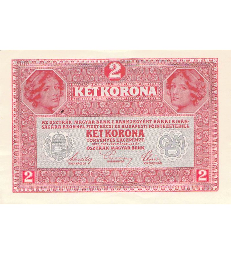 AUTRICHE-HONGRIE - 2 KRONEN 1917 / 1919 - SÉRIES VARIÉES - SPL