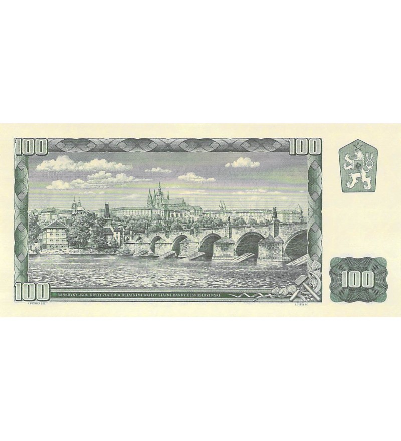 TCHECOSLOVAQUIE - 100 KORUN 1961 - P.NEUF