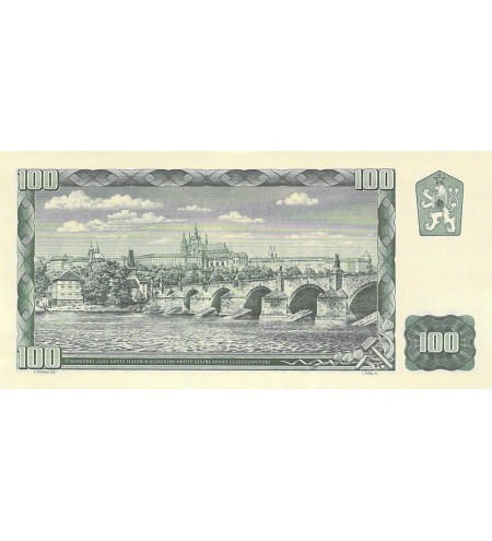 TCHECOSLOVAQUIE - 100 KORUN 1961 - P.NEUF