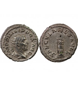 PHILIPPE Ier L'ARABE - ANTONINIEN 249 ROME 2
