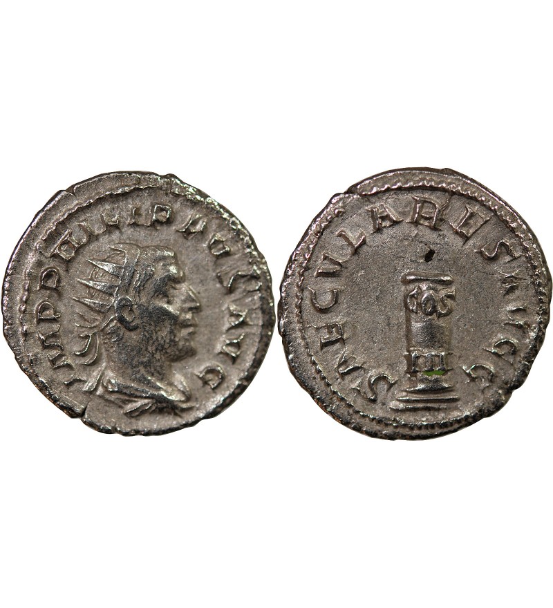 PHILIPPE Ier L'ARABE - ANTONINIEN 249 ROME