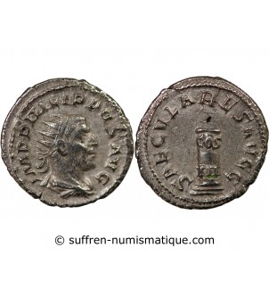 PHILIPPE Ier L'ARABE - ANTONINIEN 249 ROME